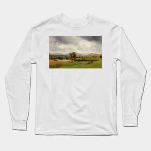 Untitled (Pastoral Scene) by David Johnson Long Sleeve T-Shirt